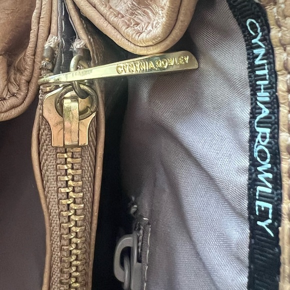 Cynthia Rowley Leather Brown Top-Handle Bag - Picture 8 of 12